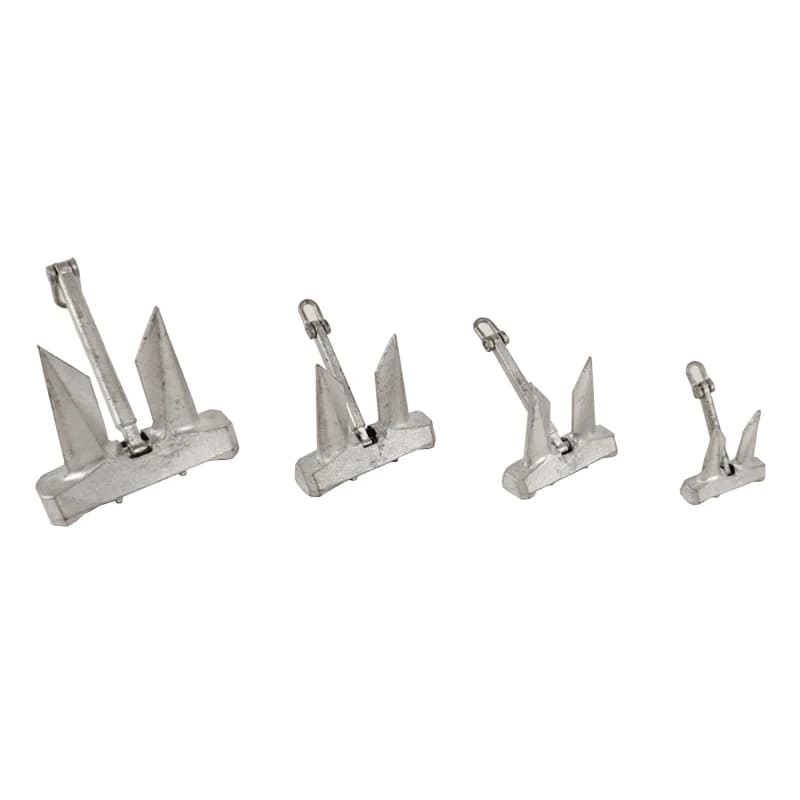 1PCS Asta di ancoraggio mobile per ancoraggio ad alta potenza 58mm/47mm/40mm/30mm Mini Ancoraggi in lega HHP per accessori per navi di simulazione RC