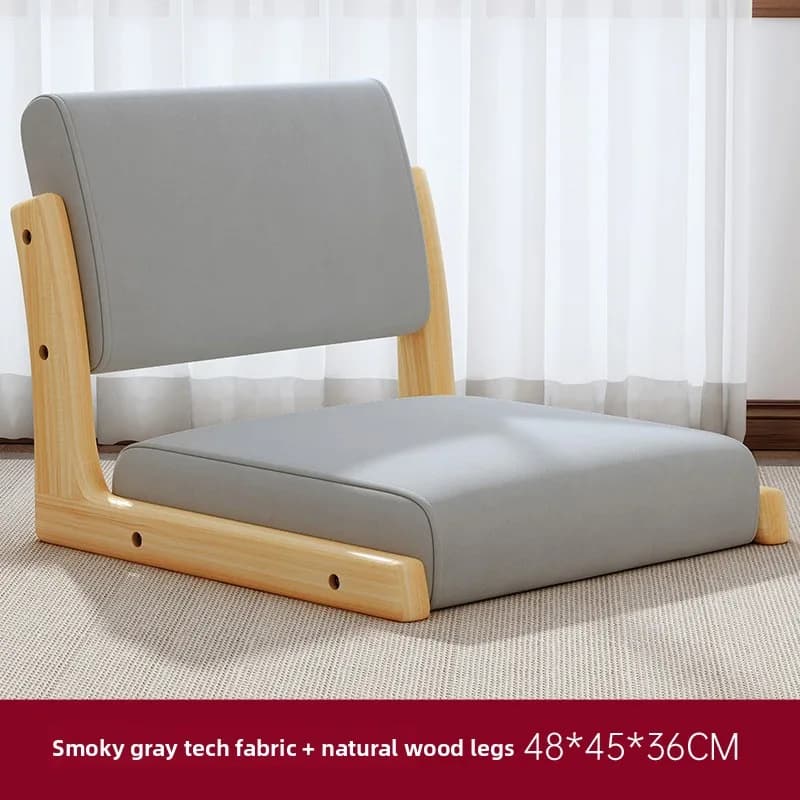Sedie da letto, sedute tatami, finestre a balestra in legno massello, sedie giapponesi da pavimento, sedie senza piedi e gambe