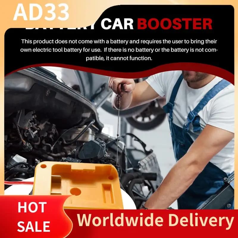 Le migliori offerte Accenditore Jump-Starter Batteria da 18 V Cavo booster per auto Adattatore fai da te per alimentazione di emergenza automobilistica