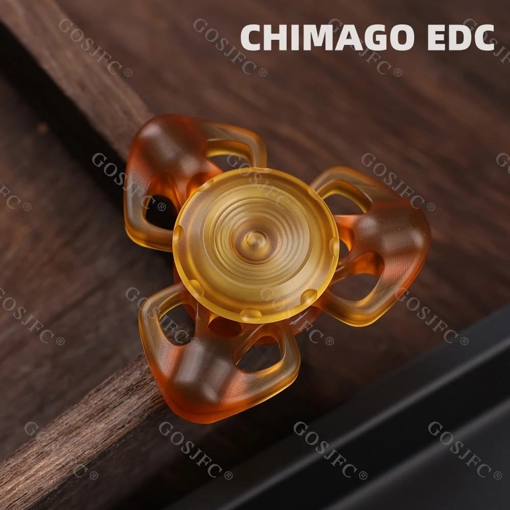 CHIMAGO EDC PEI Subduing Demoni Fidget Spinner Fidget Giocattoli per adulti Giocattoli di ansia Accessori da scrivania