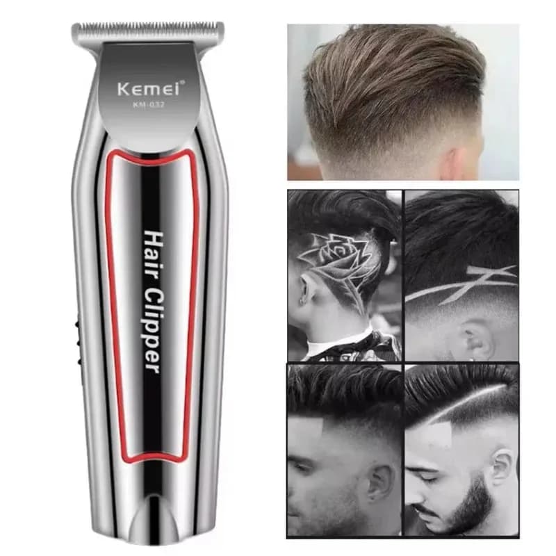 Kemei 032 Men's Professional Electric Bar, Haircut 0mm, Haircut Machine, Personal Care Kit