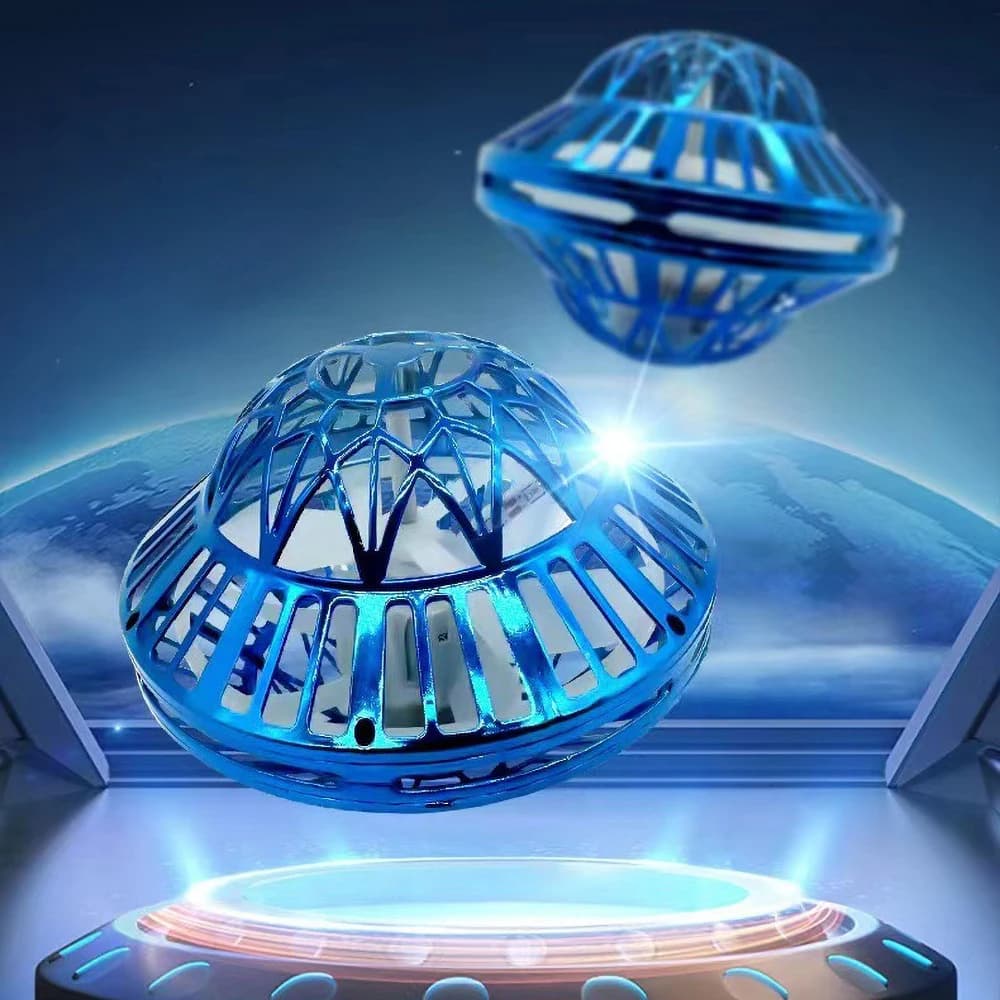 Palla volante Boomerang Fly Toy Magia con luci a LED Drone Hover Ball Rilascio di stress Flying Spinner Fidget Toys Regali per la famiglia dei bambini