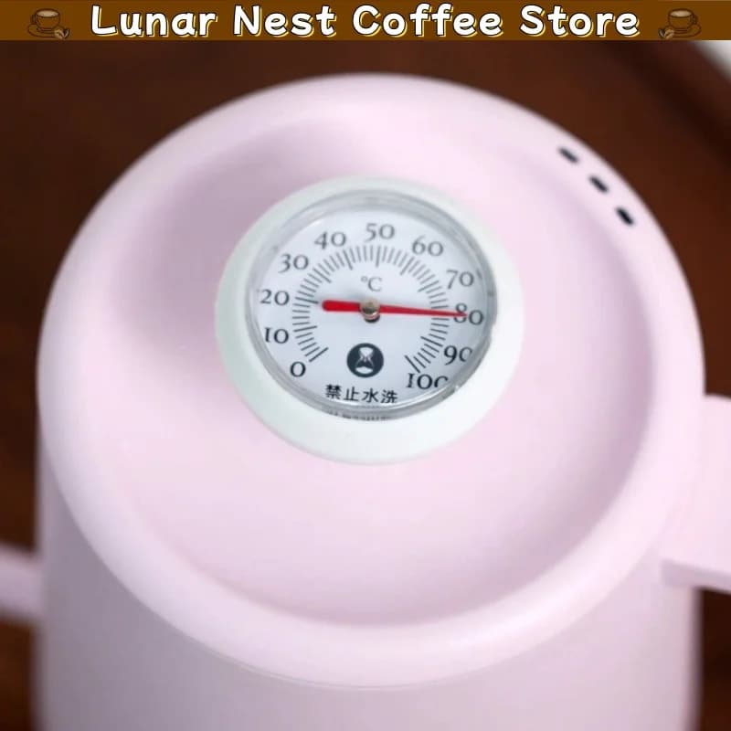 Timemore Manual Coffee Thermometer Clip On Pointer Pen Type For Milk Frothing Latte Art Home Barista Coffee Brewing Black White
