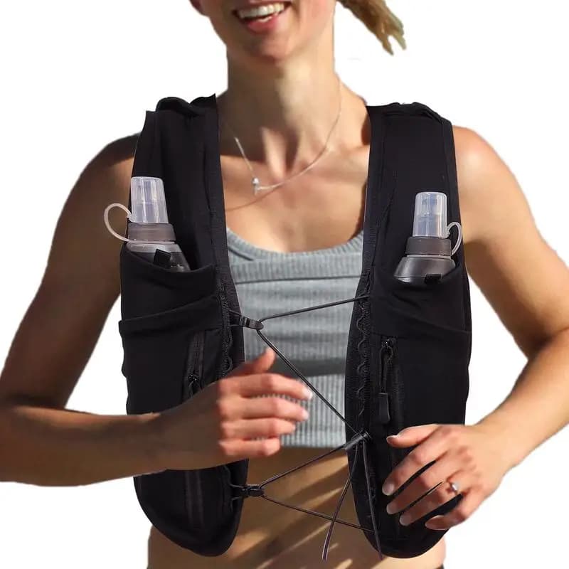 Water Vest Backpack Moisturizing Vest for Running Exercises Travel bag for chest Breathable water backpack for cycling