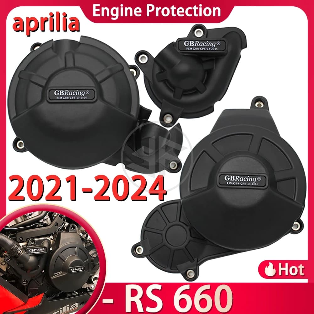 Per aprilia RS 660 2021 2022 2023 2024 Accessori Moto GB Racing Secondaia Protezione Del Motore Alternatore Coperchio Frizione