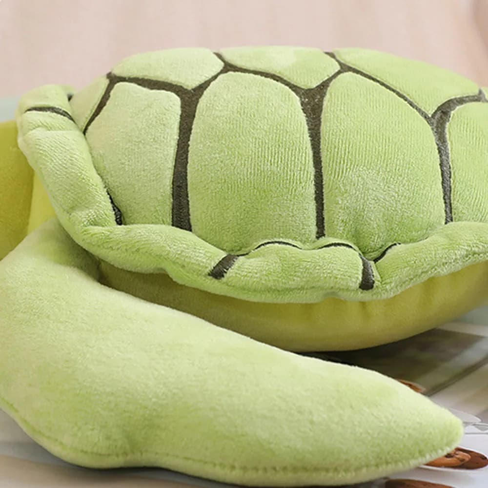 Marine Animal Tortoise Fluffy Stuffed Doll Tortoise Stuffed Collection Soft Animal Sea Turtle Pillow Birthday Christmas
