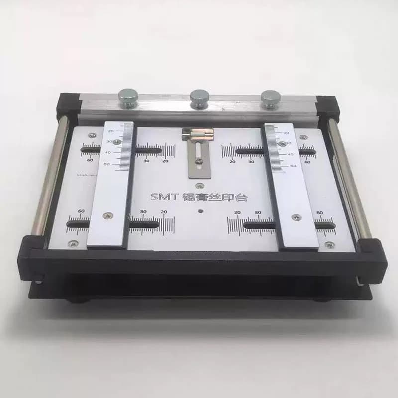 10X10CM SMT Solder Paste Steel Mesh Frame Special PCB Circuit Board Stencil Printing Holder