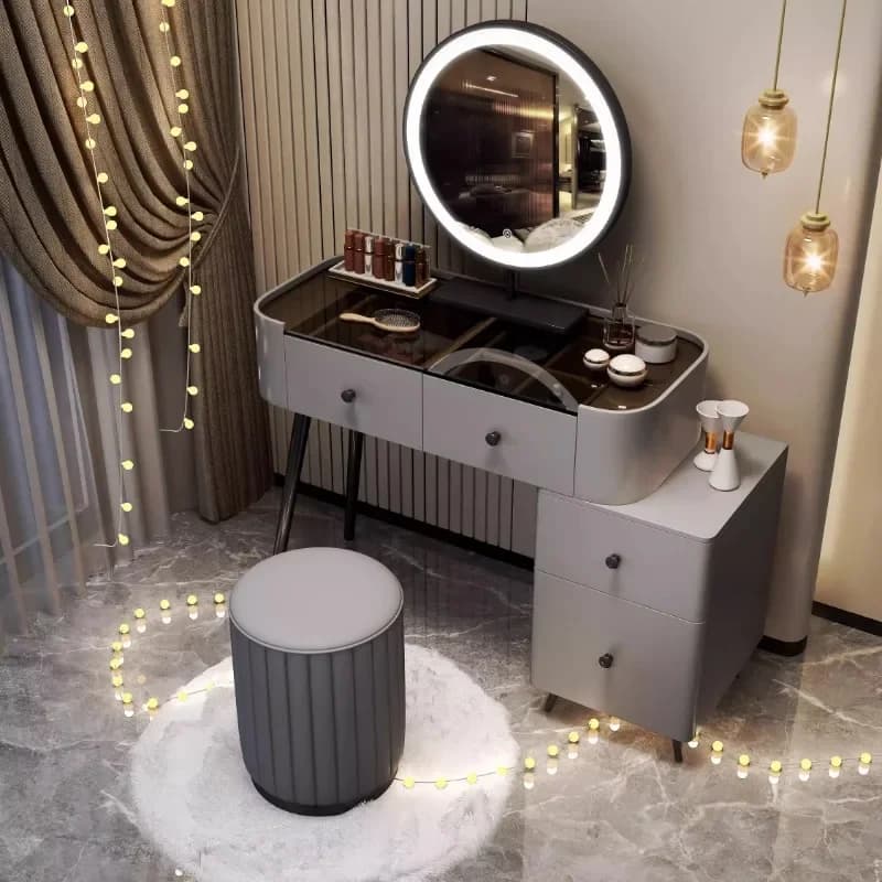 Jewelry Toiletries Vanity Table Drawers Girl Cheap Beauty Service Dressing Table Organizer Mesa De Maquillaje Acrylic Furniture