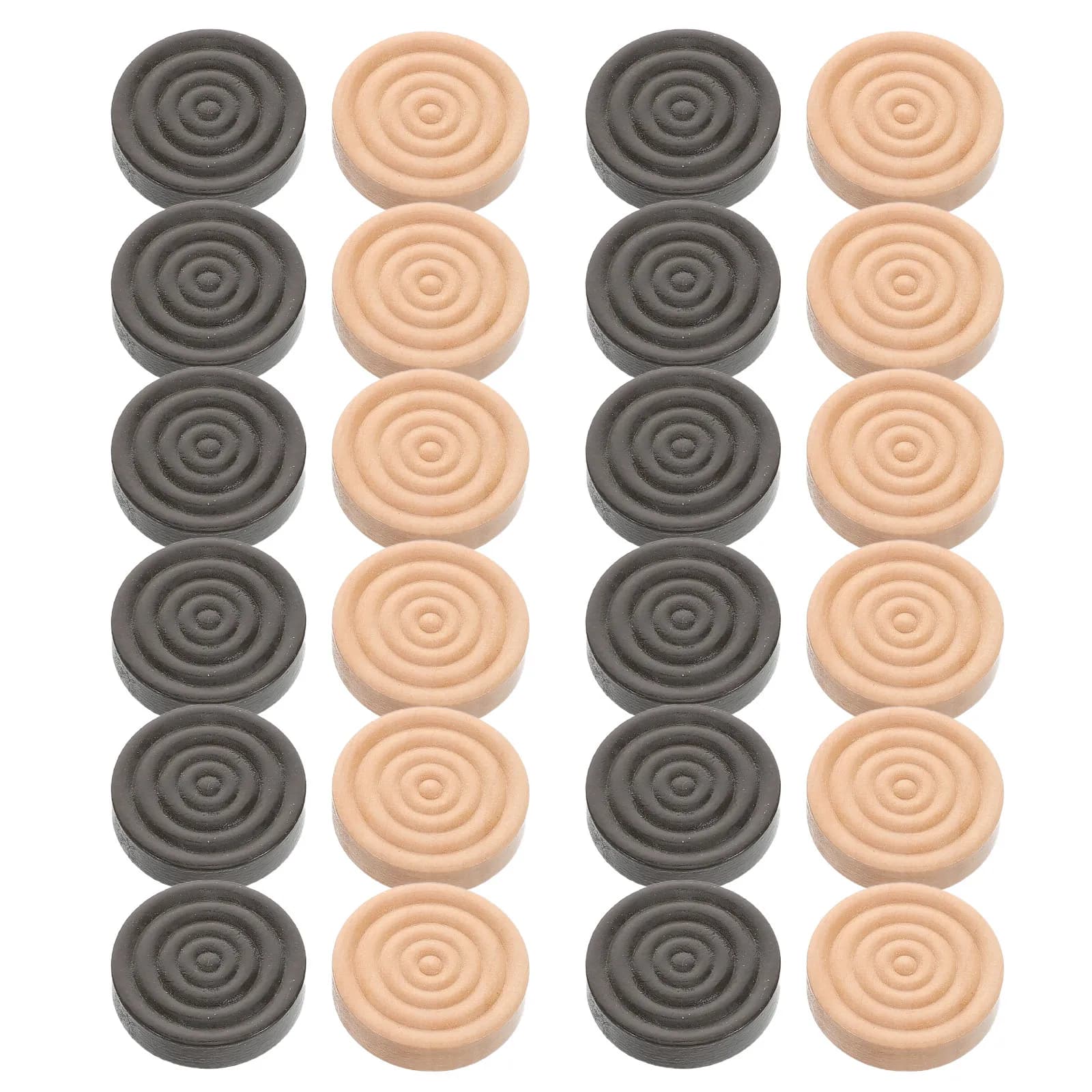 Set di 24 Pezzi Eleganti in Legno Massello per Scacchi, Dama e Backgammon, Versatile Set da Gioco da Tavolo per un'Esperienza di Gioco Premium