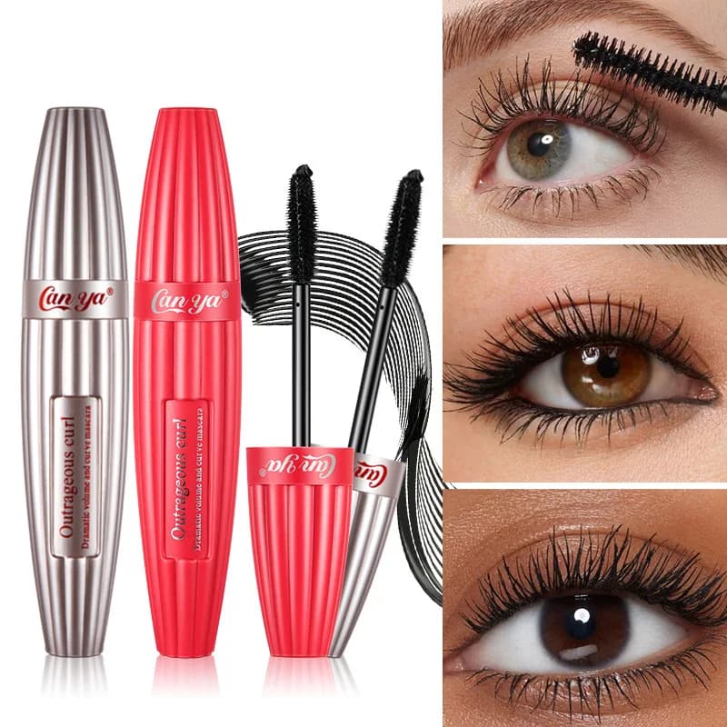 Waterproof Natural Mascara Volumizing Exterior with Technology Tubing Anti-Slip Without Scratch for Daily Perfection