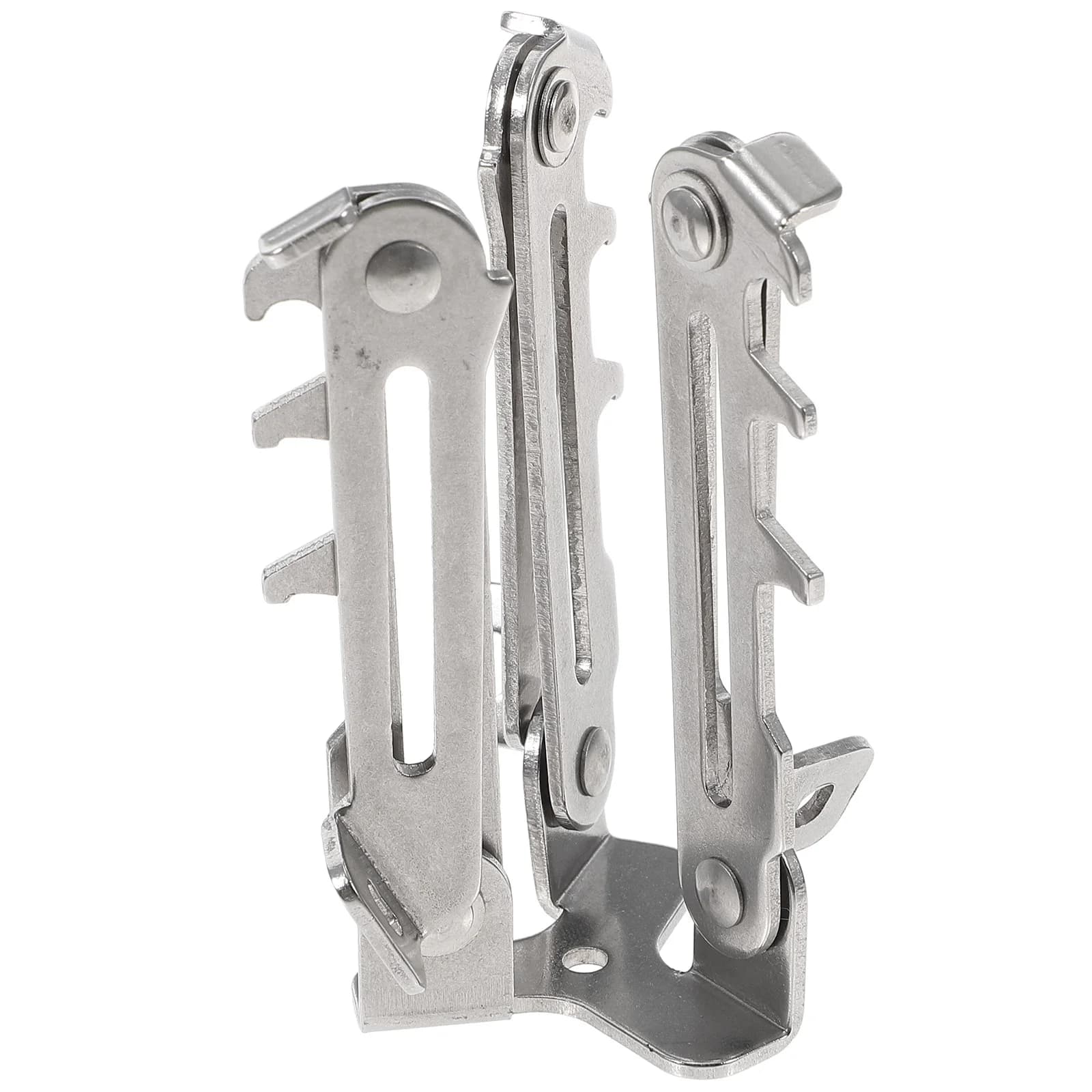 Gas Tank Bracket Robusto Foldable Metal Tripod For Camping Outdoor Kitchen Stable fuel bottle propane