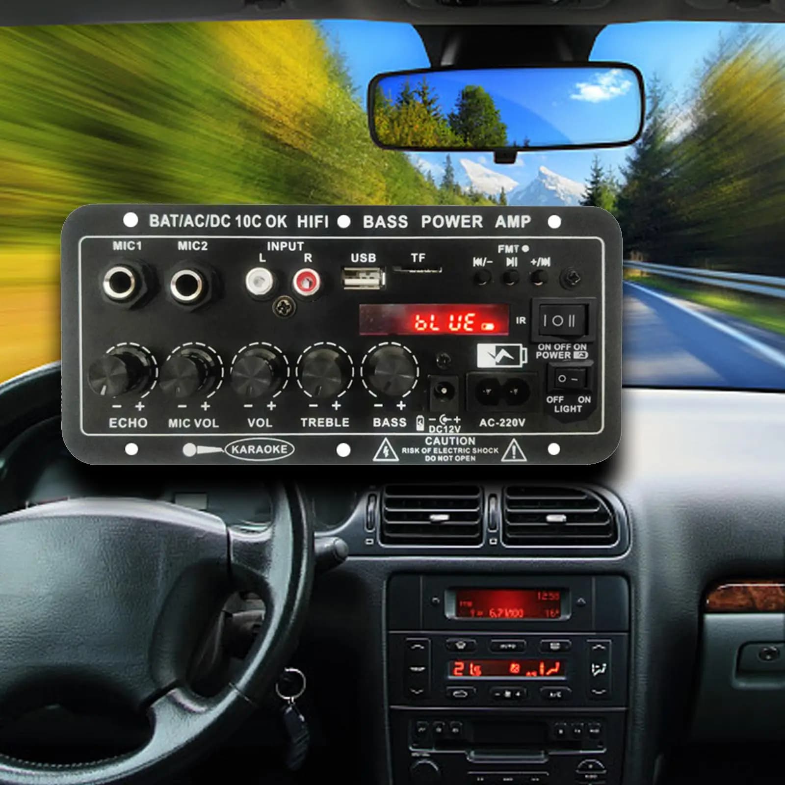 Scheda amplificatore digitale Ricevitore audio stereo con dissipazione rapida del calore per computer notebook Auto Apparecchiature audio digitali Laptop