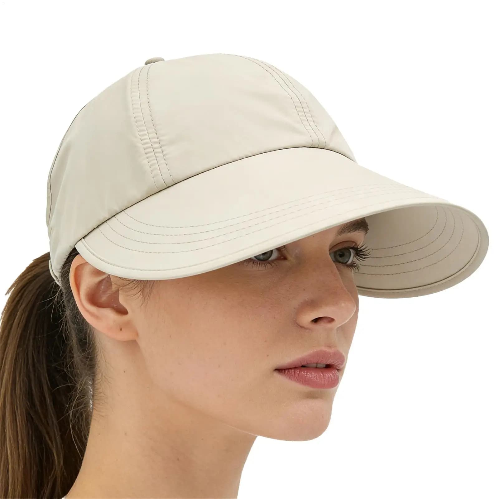 Sun Protection Baseball Cap Outdoor UV Protection Women Sun Hat Wide Brim Sunshade Hat For Beach Garden Cycling