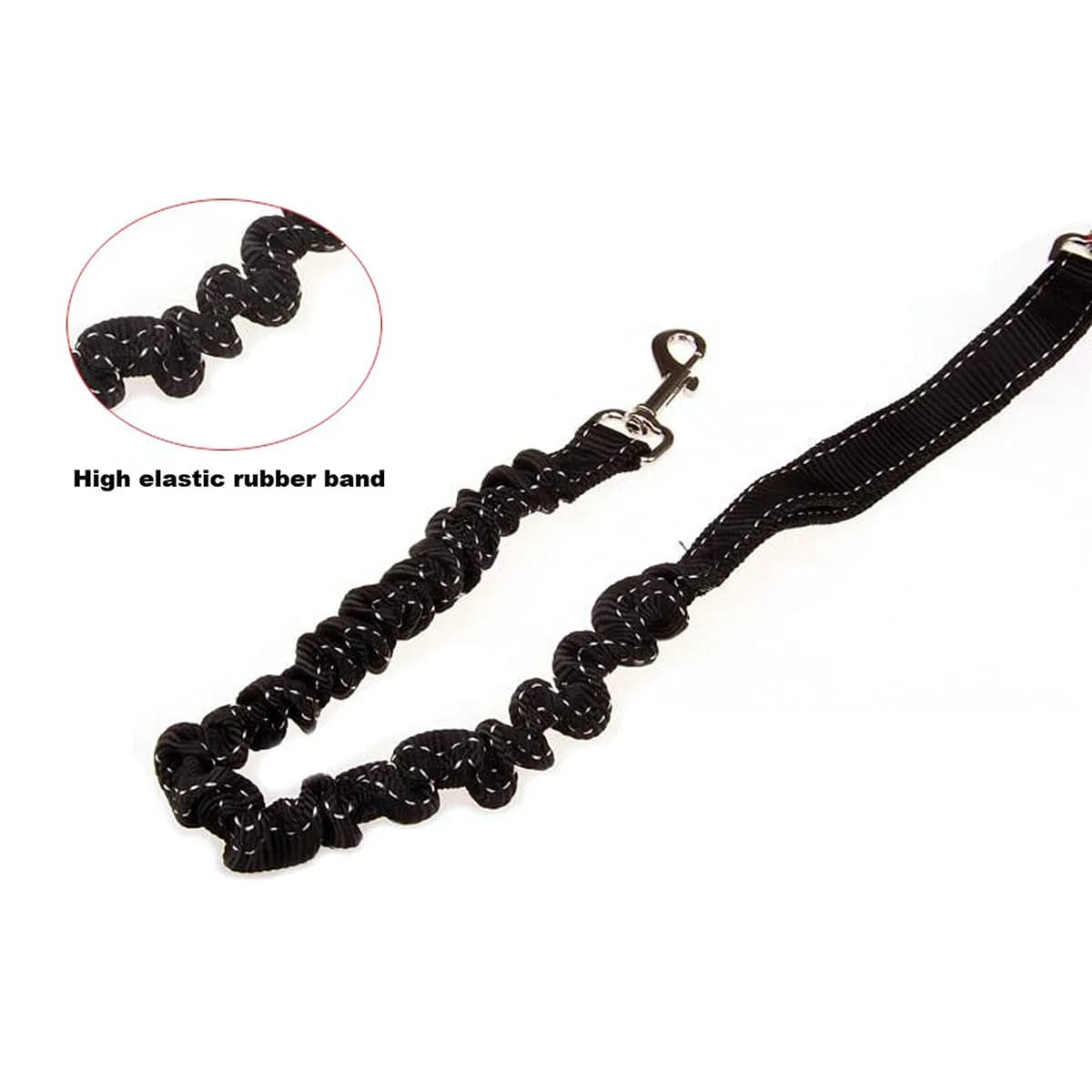 Running Dog Lead Adjustable Waist Belt Hands Free Short Leash Comfortable Release Perfect Jogging Hiking Walking
