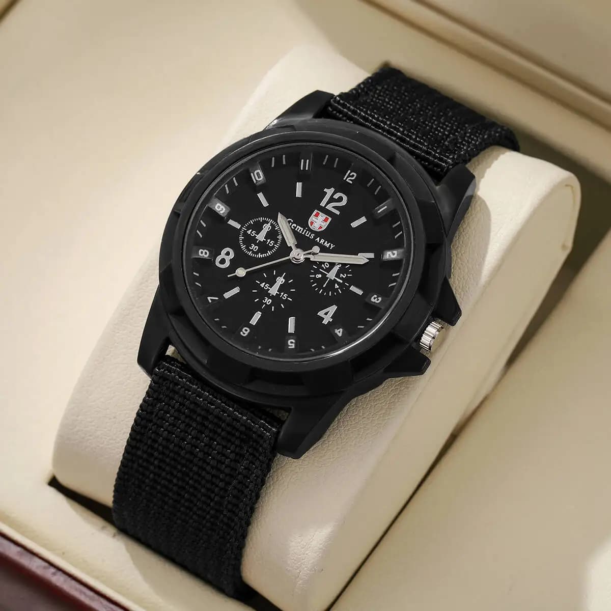 Orologi militari da uomo, cinturino in nylon casual, orologio sportivo al quarzo da uomo, Relogio Masculino Reloj Hombre (senza scatola)