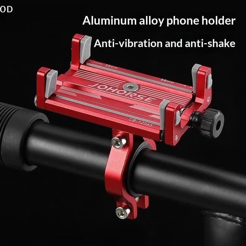 Bicycle Phone Holder Reliable Phone Mount Stand Bicycle Holder Aluminum Adjustable Bike Phone Holder Nonslip Holder