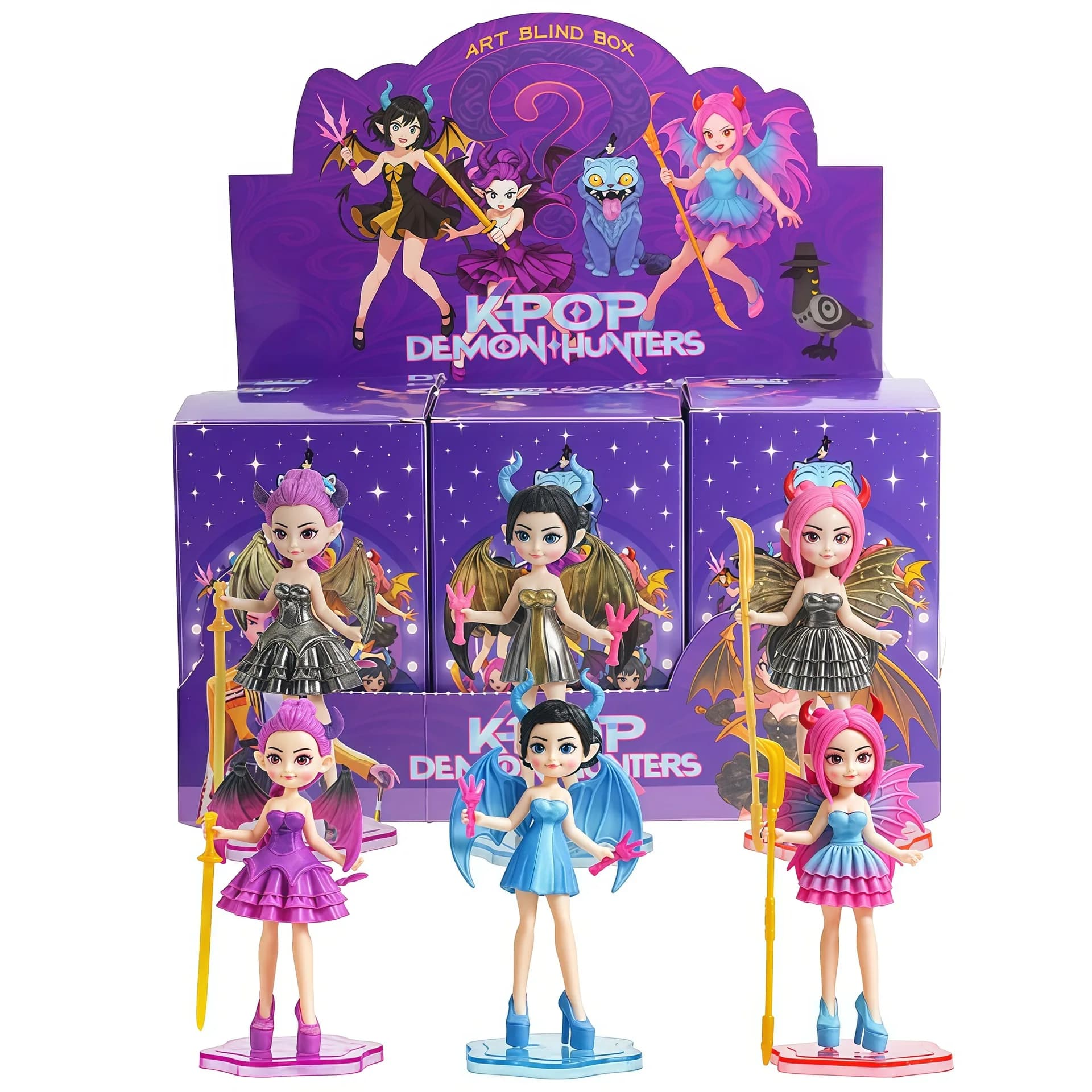 Fashion Kpop Idol Figure Blind Box, Magic Girl Series PVC Toy