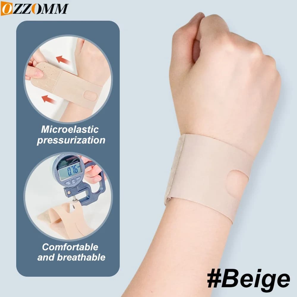 Supporto per tutore da polso sottile 1PC per strappo TFCC, fasce da polso regolabili per il recupero di distorsioni sportive, cintura di supporto per il polso Yoga