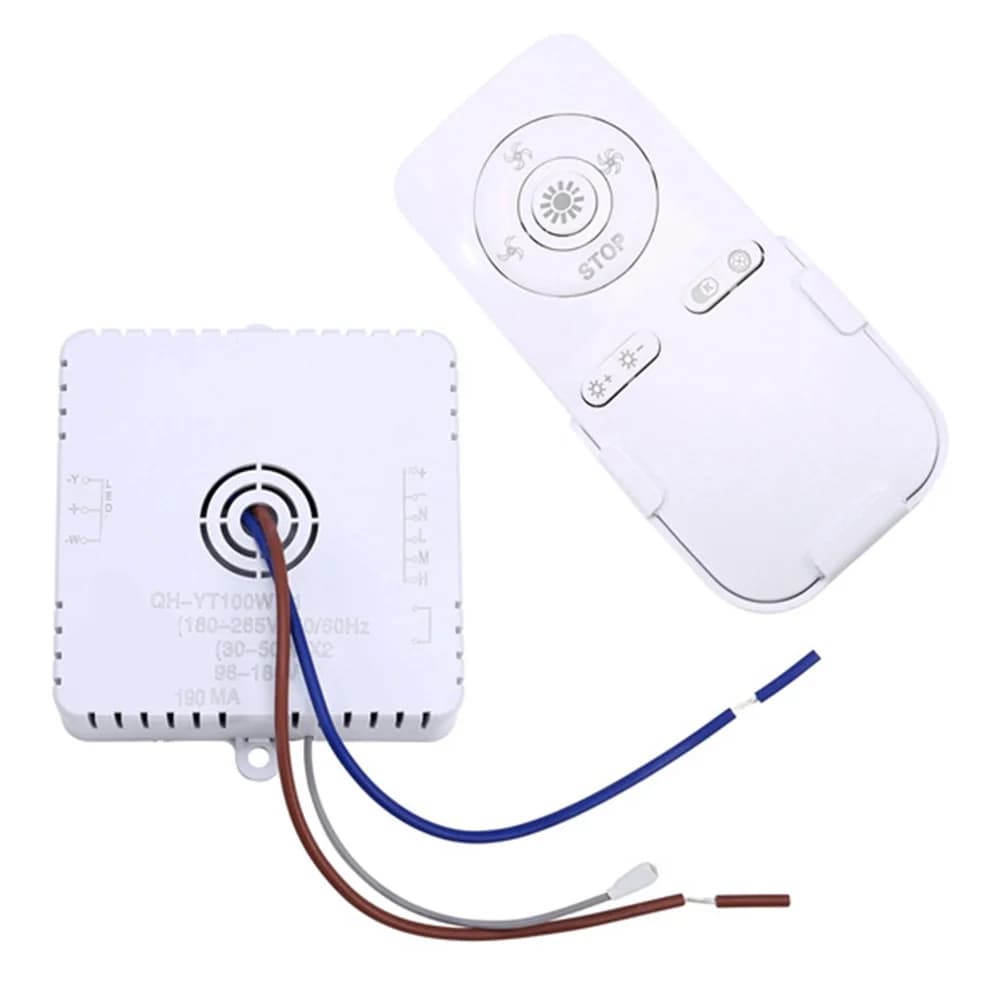 Controller ricevitore da 100 W per interruttore della luce della ventola come mostrato Controller da 100 W Condensatore di azionamento integrato Uscita LED da 1,2 UF 30-50 W