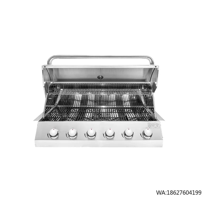 Barbecue per Casa e Cucina all'Aperto, per Zone Tifosi di Calcio, Griglia a Gas da Esterno Moderna e Premium Integrata