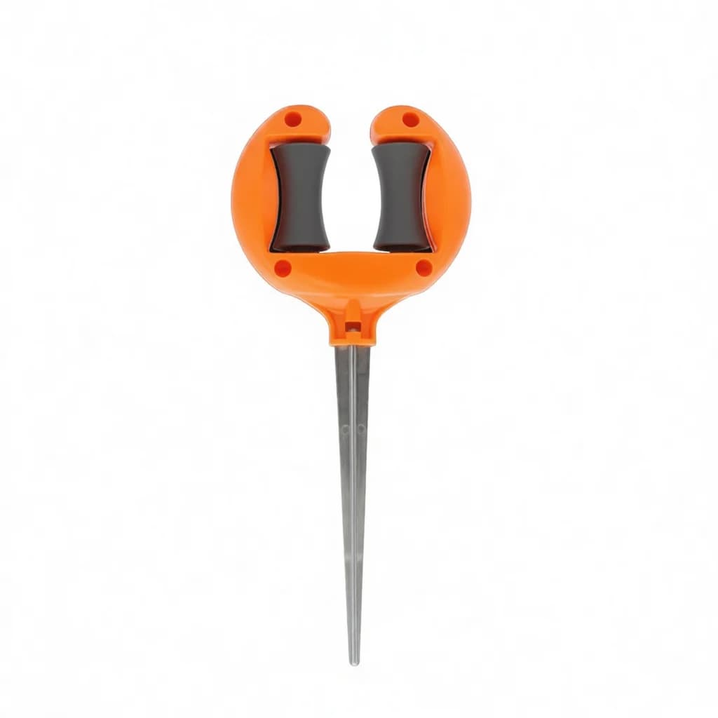 Durable ABS Iron Garden Hose Guide Spike Lawn Irrigation Accessory Pipe Holder Yard Watering Equipment Flow Controller