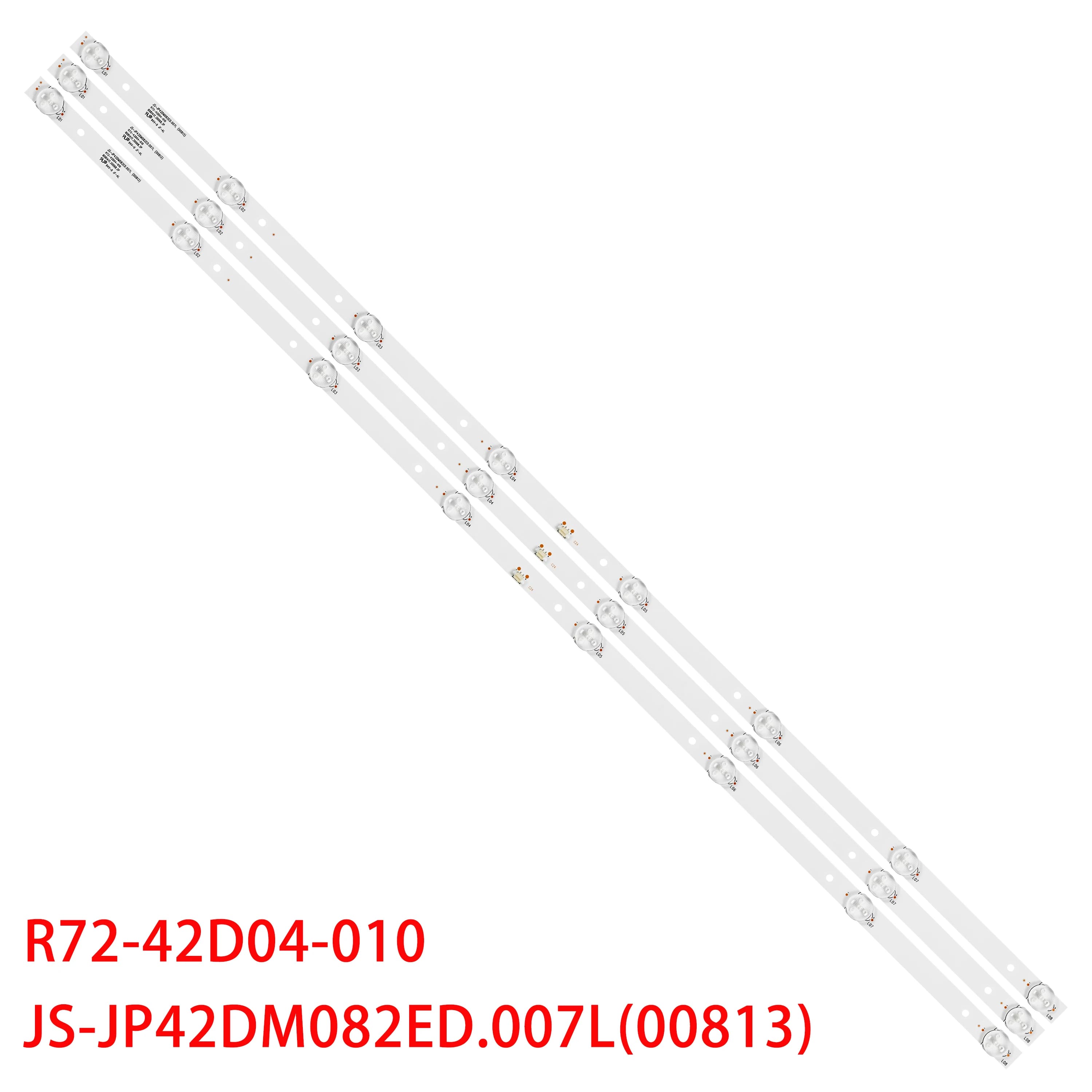 808MM(6V) LED Strip for JS-JP42DM082ED.007L(00813) R72-42D04-010 SW-LED42BB200 SW-LED42SB300 LED42B200 FLTV-43A210 EX-43FS004B