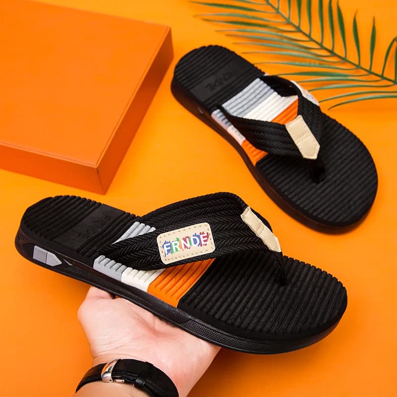 New Ciabatte Infradito da Uomo Estiva per Este ai Moda da Spiaggia con Suola Morbida