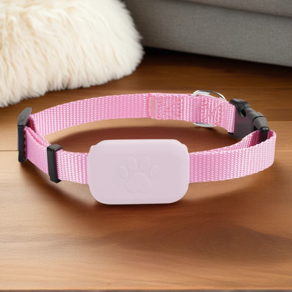 GPS Pet Locator with Adjustable Collar Cat Localizer Smart Pet Locator for Dogs and Cats Smart GPS Localizers Cat Localizers