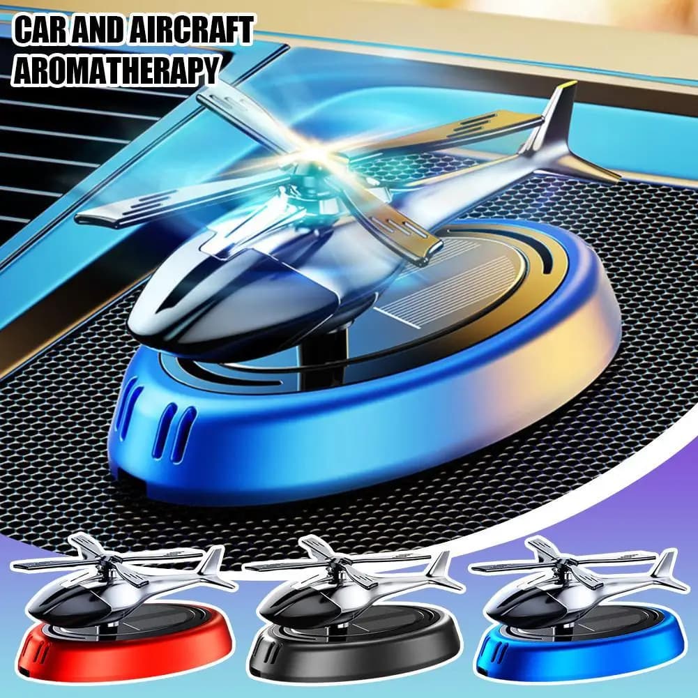 Aromaterapia per auto solare Ornamenti rotanti Decorazione centrale per auto Profumo Deodorizzazione Console Deodorante per ambienti Q8B5