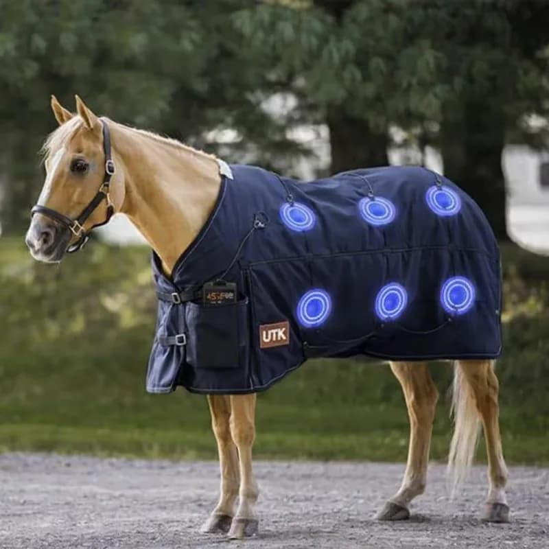 Equine Electromagnetic Therapy Blanket Pain Relief Muscle Recovery Heating Mat for Horse Training