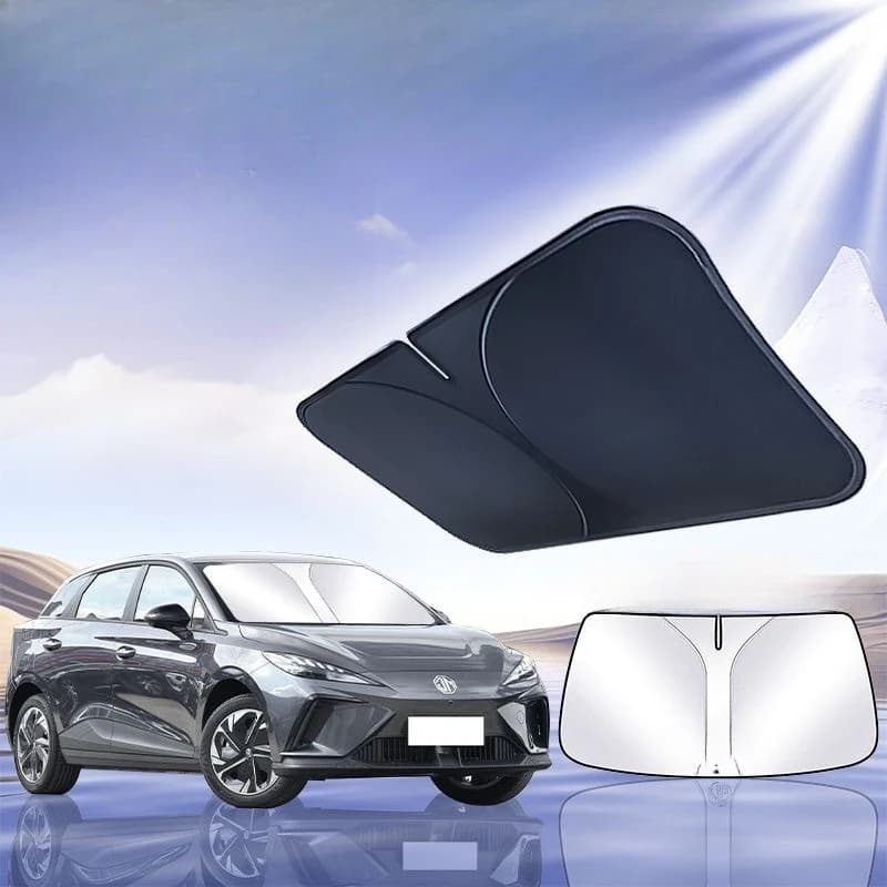 Parasole per Auto, Protezione Frontale per Parabrezza, Copertura Isolante dal Calore, Schermo Solare