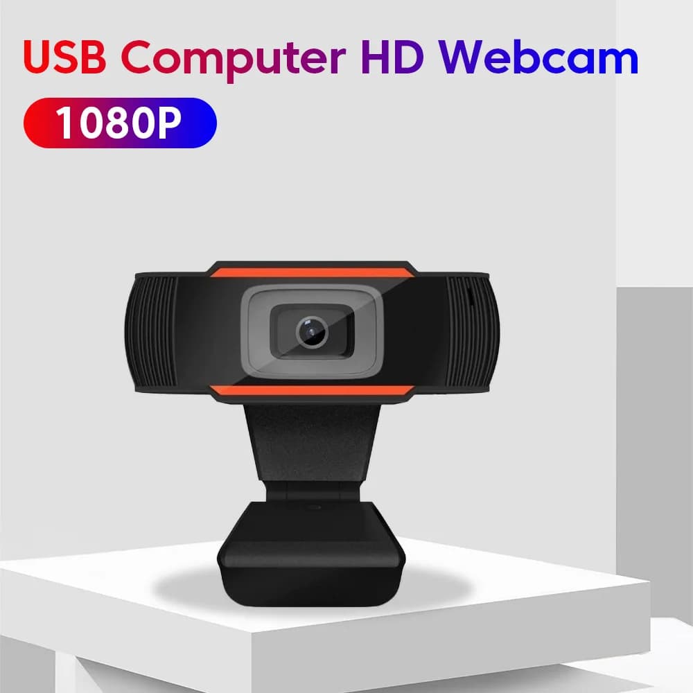 USB HD Webcam for PC 1080P 720P Plug And Play Laptop Web Camera for Laptop USB Desktop for Conferences and Video Calls Webcam Video