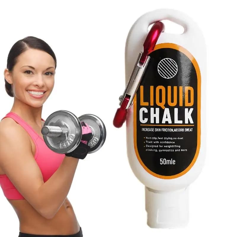 30/50/100ml sport gesso liquido magnesio polvere Fitness sollevamento pesi antiscivolo crema Grip sollevamento pesi arrampicata palestra sport