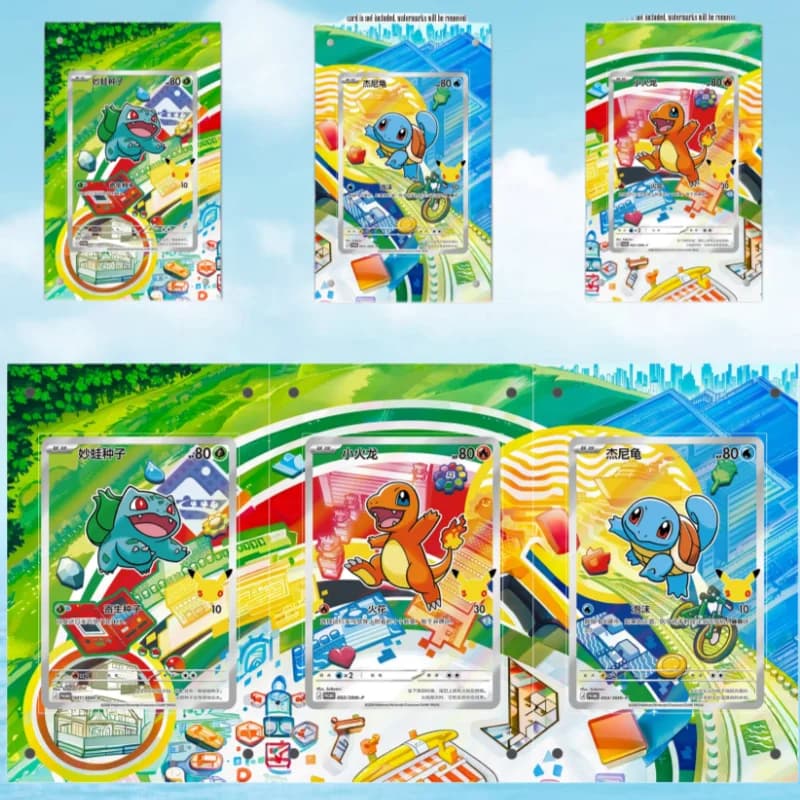 Scatola di Stoccaggio Premium per Carte da Collezione Anime, Espositore in Acrilico, Vetrina PSA per Carte PTCG Charmander