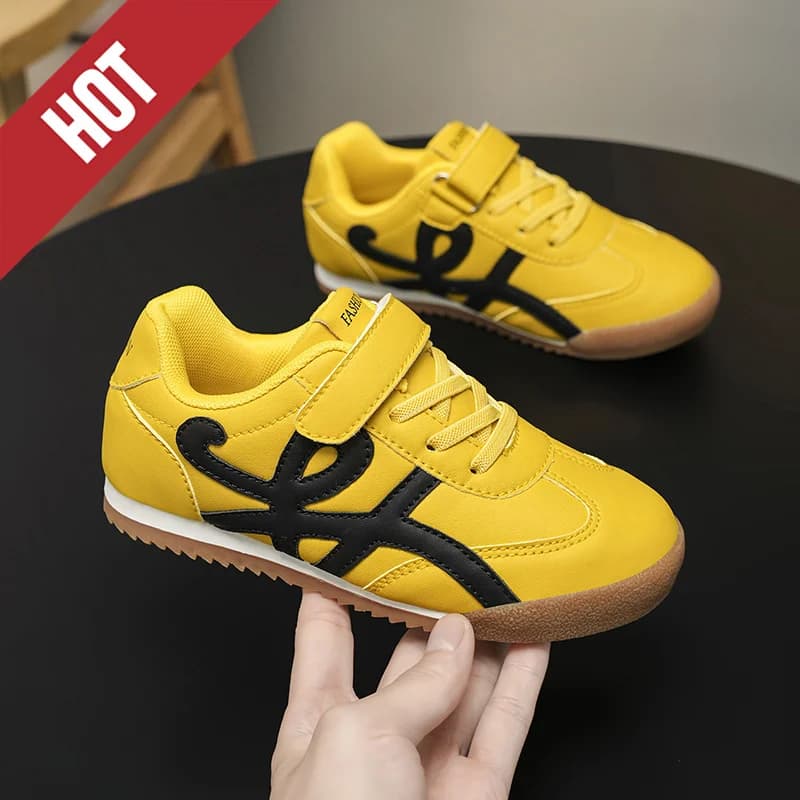 Scarpe da corsa sportive per bambini e ragazzi, in pelle, leggere, traspiranti, comode per ragazze, ragazzi, casual, da corsa, da passeggio, per bambini