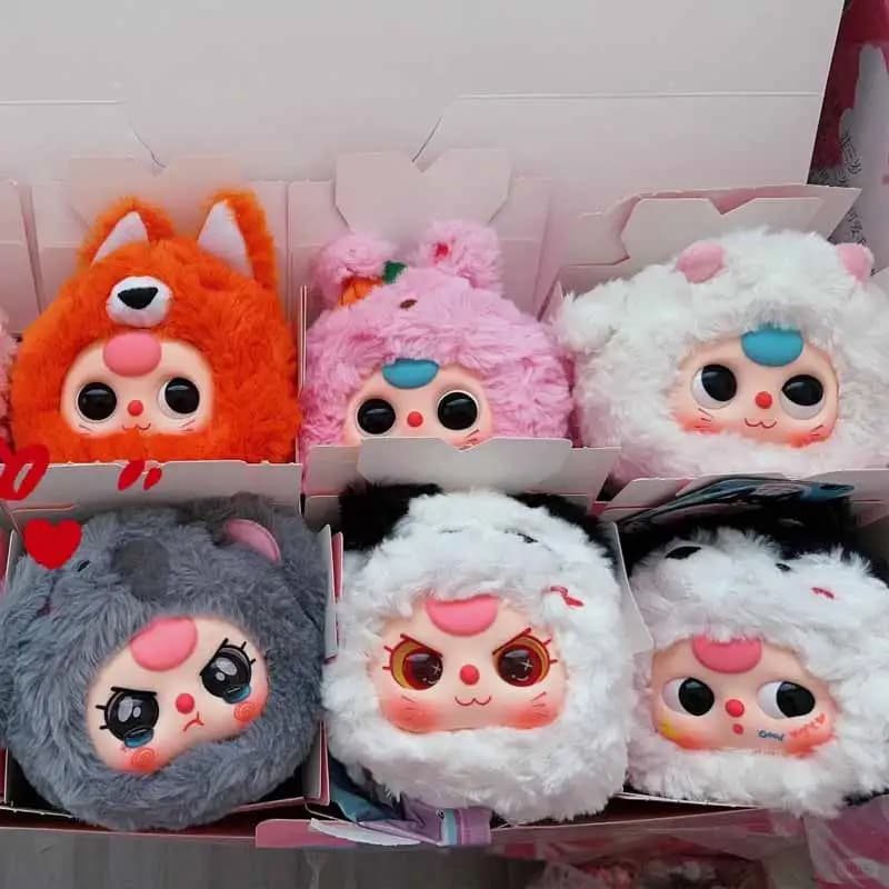Babythree Take Me Out Series Blind Box Toys Soft and comfortable Nice doll coin bag for headphones Mysterious box Surprise funny gift