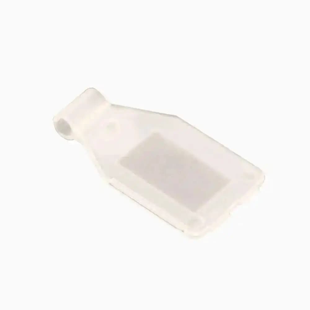Porta clip per display per cartellino del prezzo in plastica trasparente in PVC, mini custodia per biglietti di carta, piccola custodia per appendere carte | Loripos