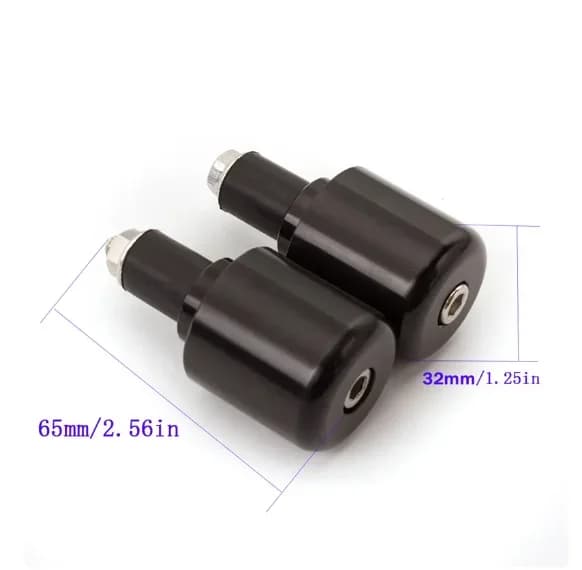fit For Honda CBR1100XX CBR954RR 600RR CBR1000RR RVT1000R 1 7/8" NEW Handle Bar Ends Heavy Weight Vibration Reducing Grip Plugs