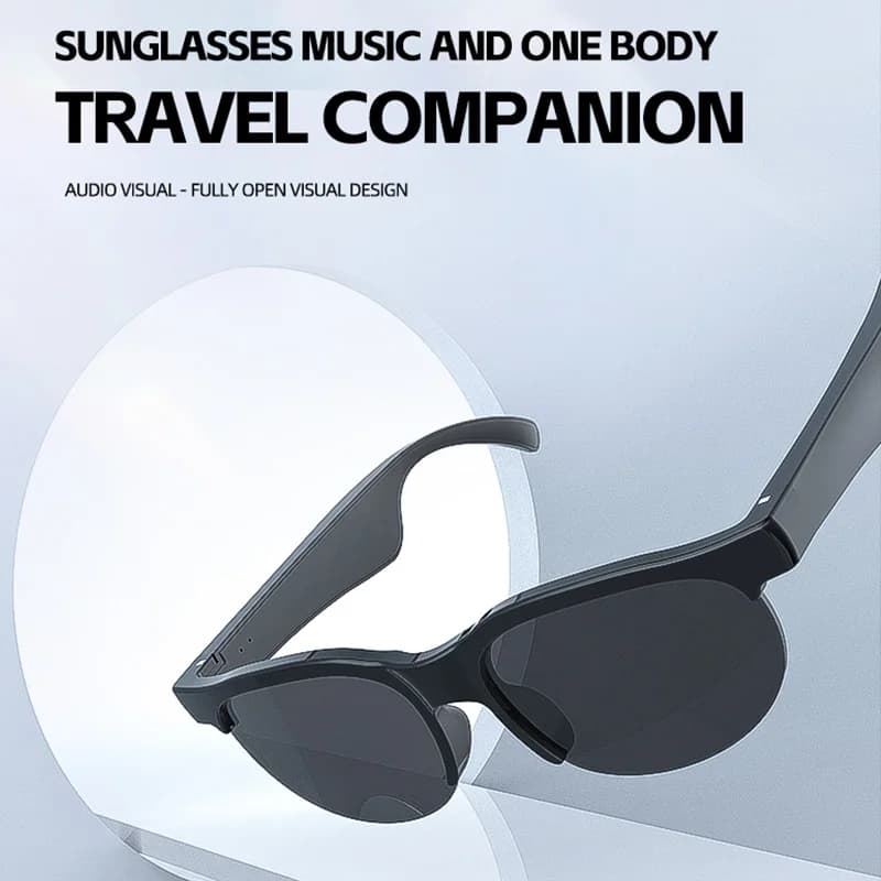 Original Bluetooth Glasses Sports Guide Sunglasses Bluetooth Wireless Bluetooth Headphones Earphones Ear Hook Wireless Headphones