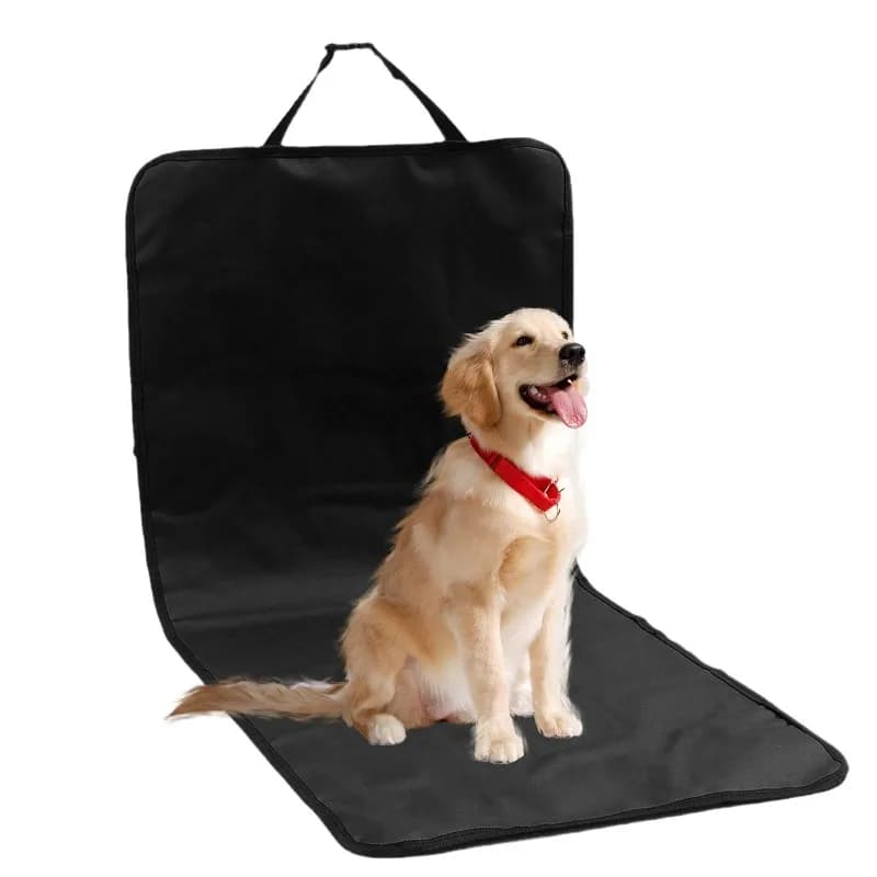 Waterproof Foldable Car Cover for Dogs by Company, Heavy Duty, Anti-scratch and Non-slip, Protects Car Seats
