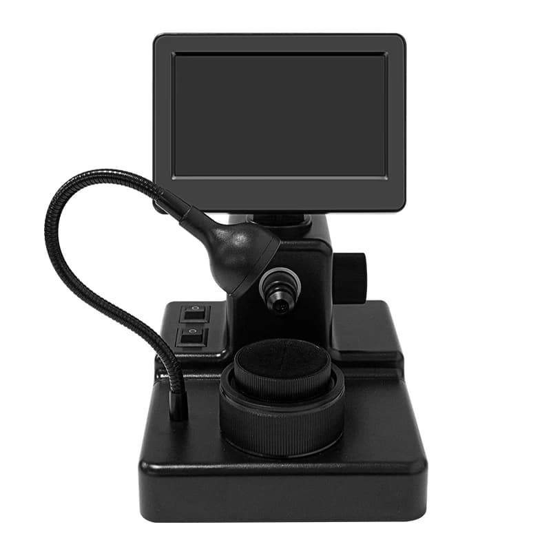 Microscopio Digitale Elettronico 1000X con Schermo LCD da 4,3 Pollici per Ispezione di Gioielli e Lavorazione Diamanti