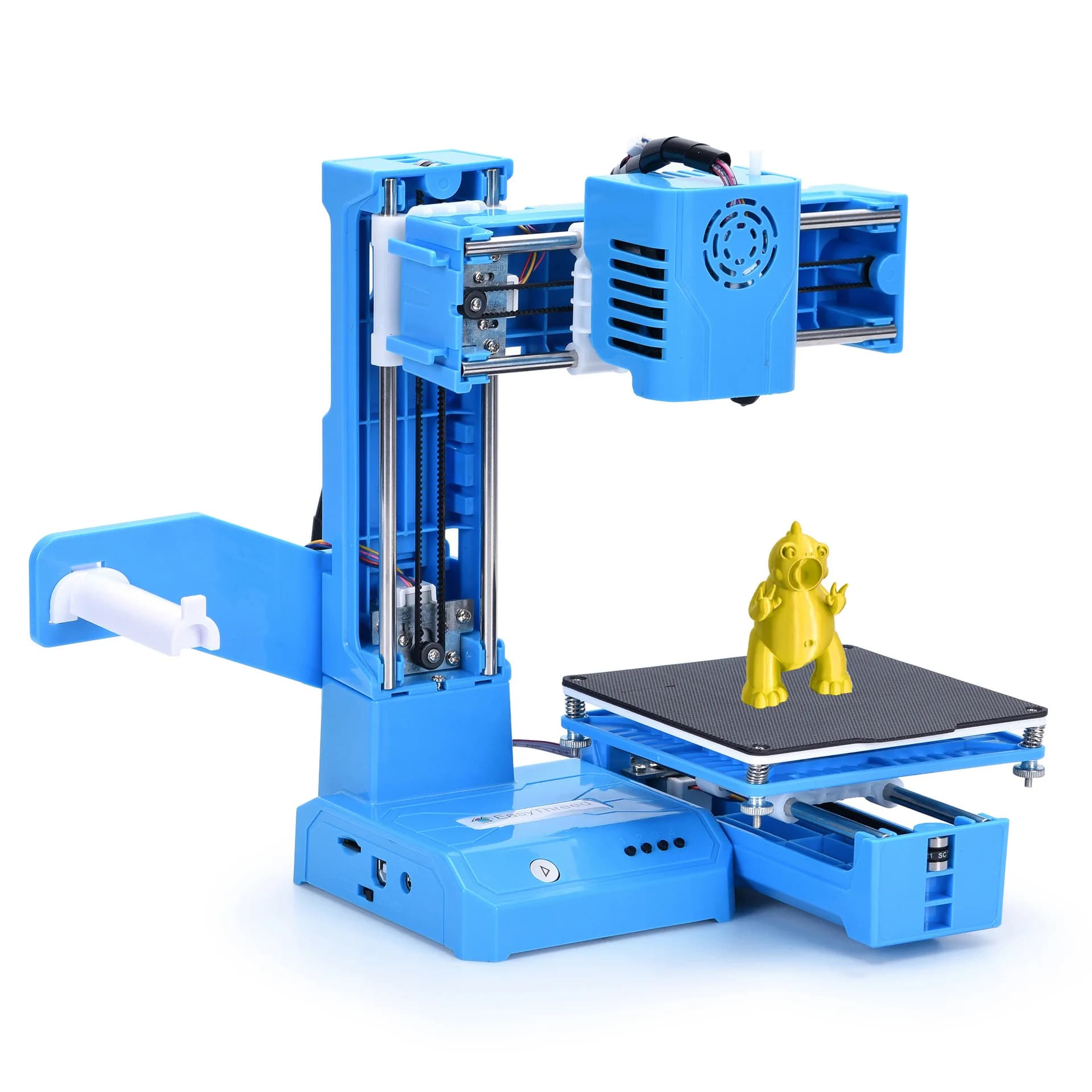 EasyThreed K9 Mini FDM 3D Printer Entry Level Desktop One Key Printing 100*100mm Compatible PLA TPU 1.75mm Filament For Kids Beginner DIY Gift