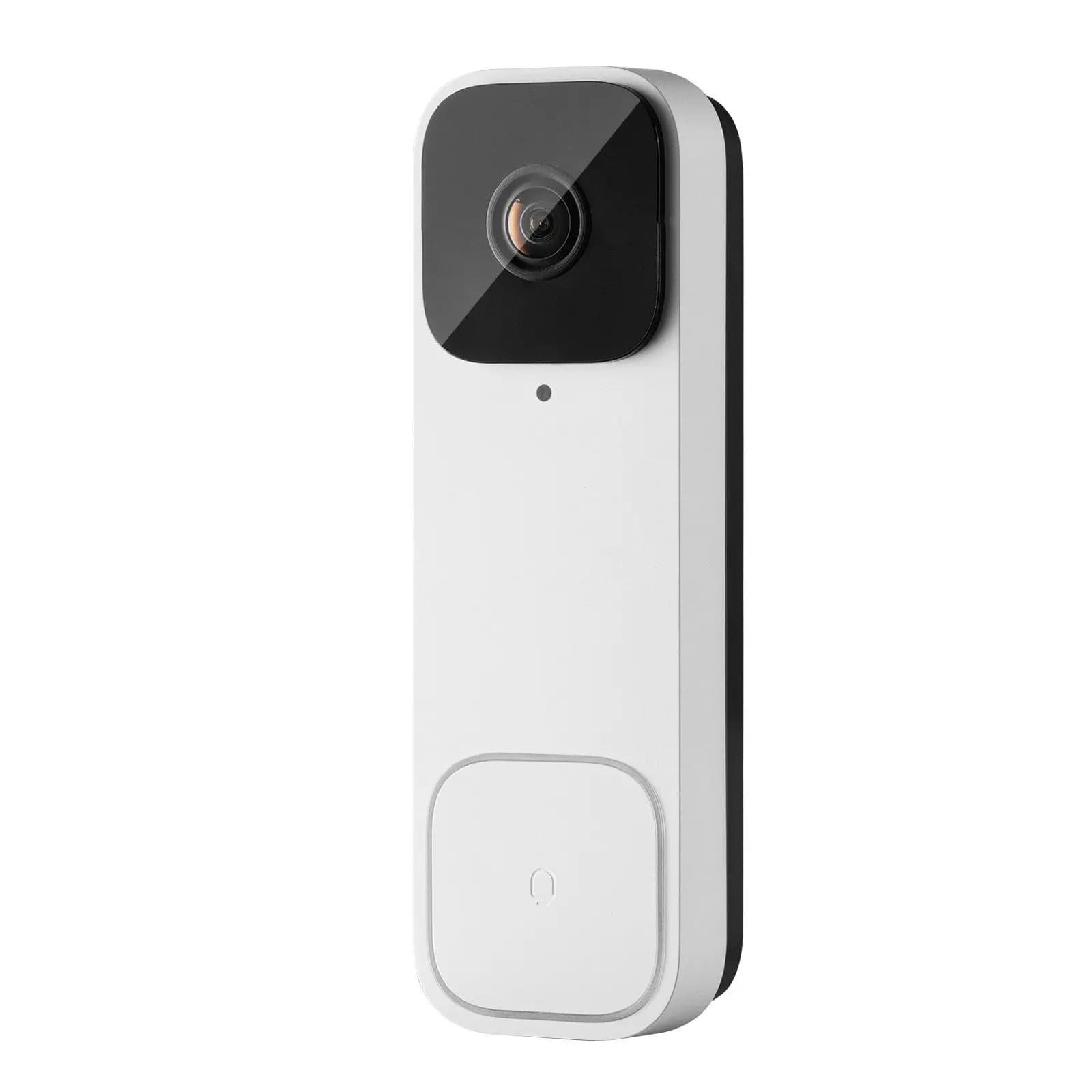 Campanello Video, Telecamera Wireless 2K Compatibile con Ring Doorbell 170 ° Visione Ultra-Ampia, Audio Bidirezionale, Rilevamento del Movimento e Visione Notturna