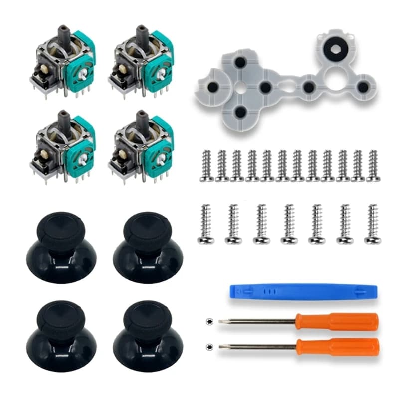 Strumento per viti in gomma siliconica conduttiva con cappuccio per modulo sensore Joystick analogico 3D per Controller ONE/XBOX Series S X/XBOX ONE SLIM XBOX