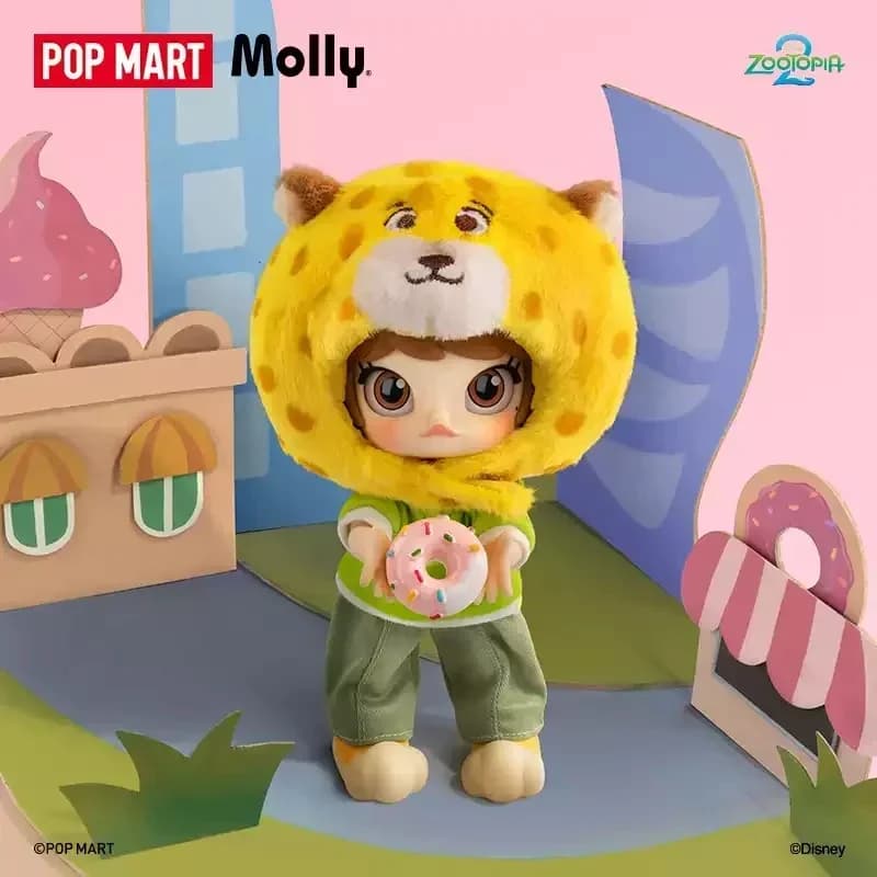 POPMART MOLLY ZOOTOPIA 2 Serie 1/12 Cieco Scatola Giocattoli Kawaii Anime Action Figure Sorpresa Mistero Box Bambole Regalo