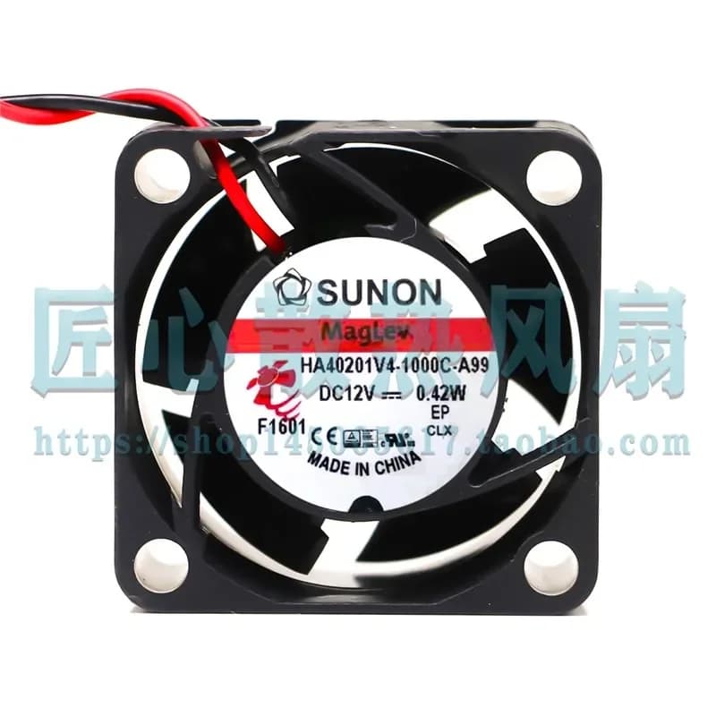 For Taiwan Jianzhun silent 12V 4020 HA40201V4-1000C-A99 G99 original industrial cooling fan