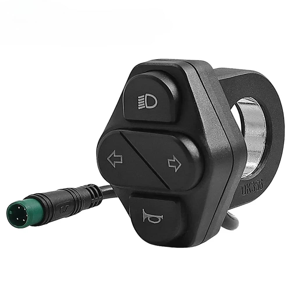 Per Kukirin G2 Master Faro Elettrico Segnale di Girata Interruttore Pulsante Parte 5-Pin Corno Scooter Indicatori di direzione Faro Interruttore parti
