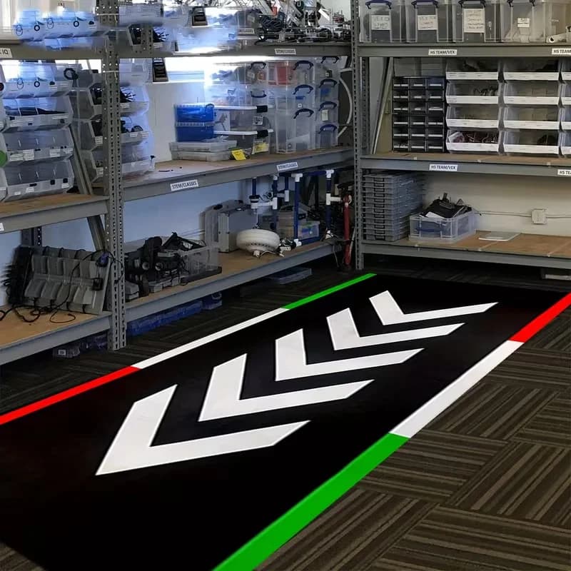 Motorcycle Carpet Garage Mat Racing Cool Moto Display Motorcycle Display Mat Anti-slip Home Decoration Living Room Rug