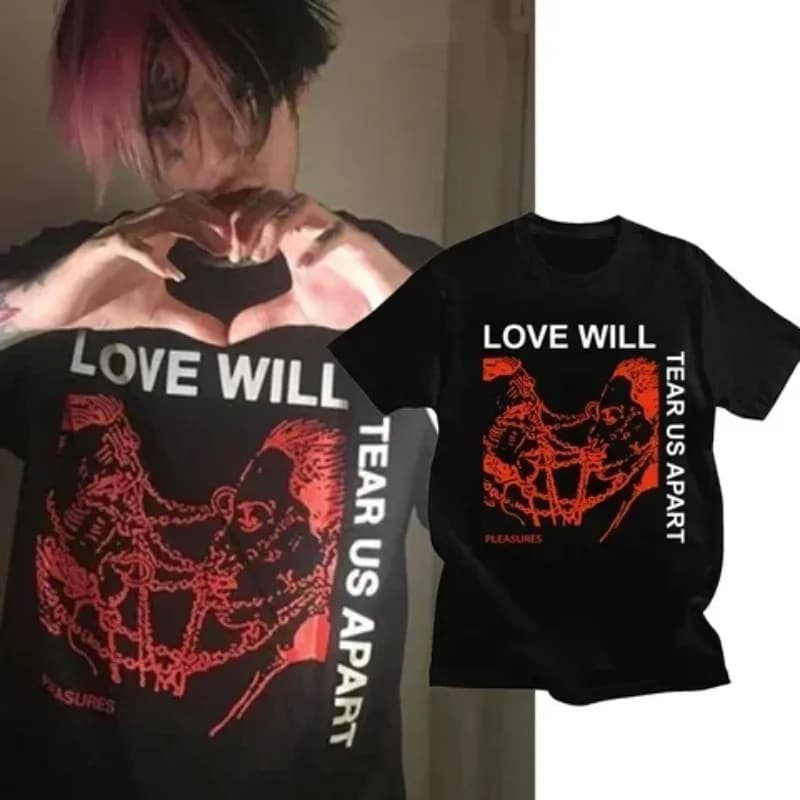 lil peep Tee women Y2K funny tshirt girl anime Japanese 2000s clothing t-shirt