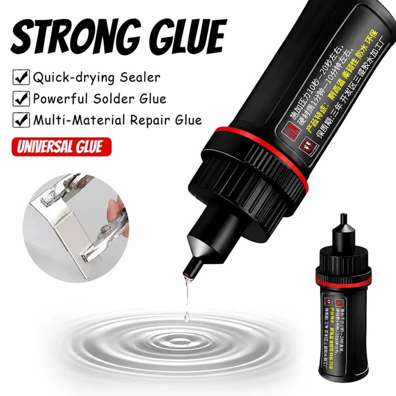 Colla super extra forte Colla originale multifunzionale impermeabile a base di olio per saldatura di plastica Legno Metallo Vetro Ceramica Riparazione